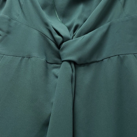 Midi Forrest green wrap dress - Picture 5 of 11